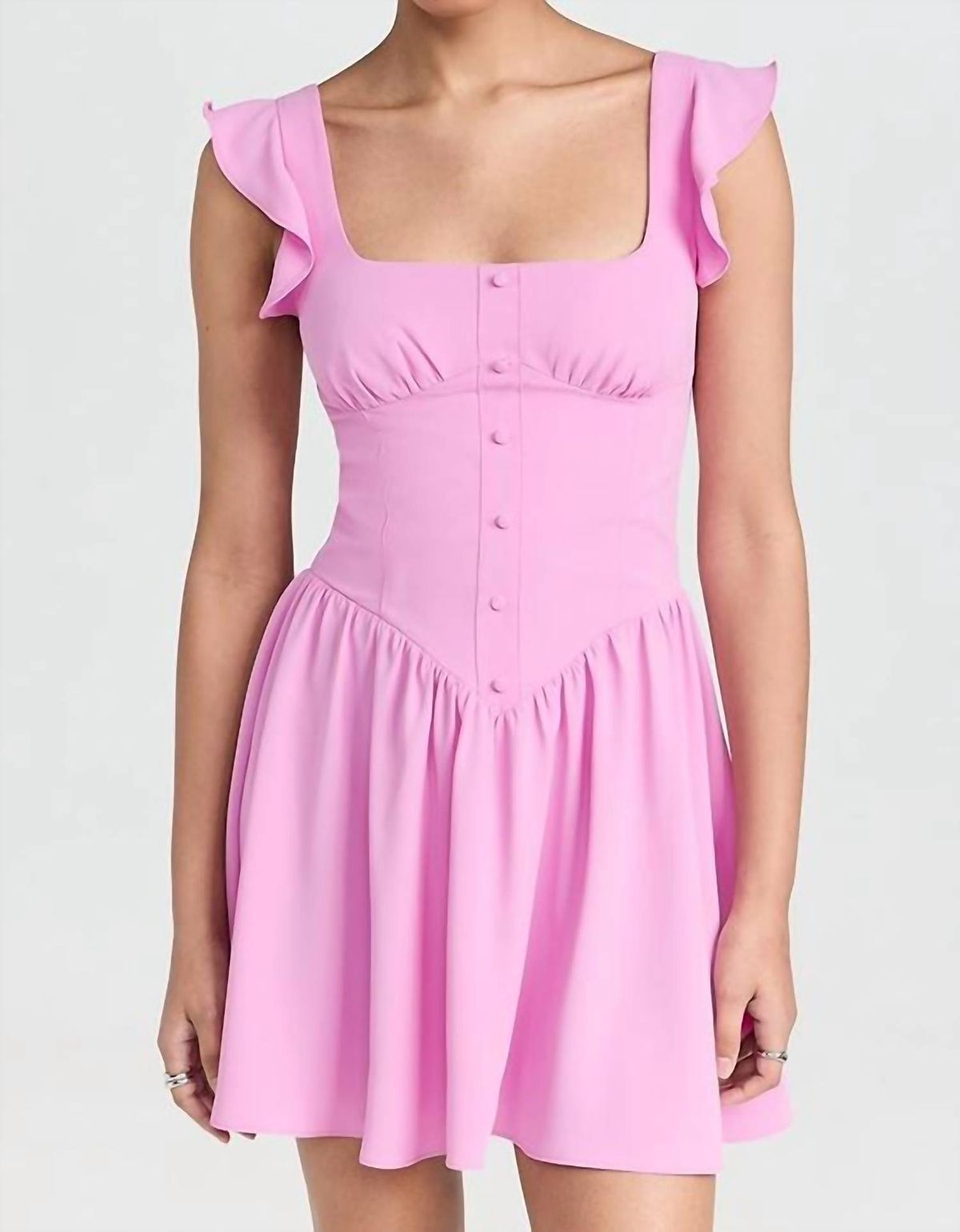 Style 1-2875396174-74 Amanda Uprichard Size S Pink Cocktail Dress on Queenly