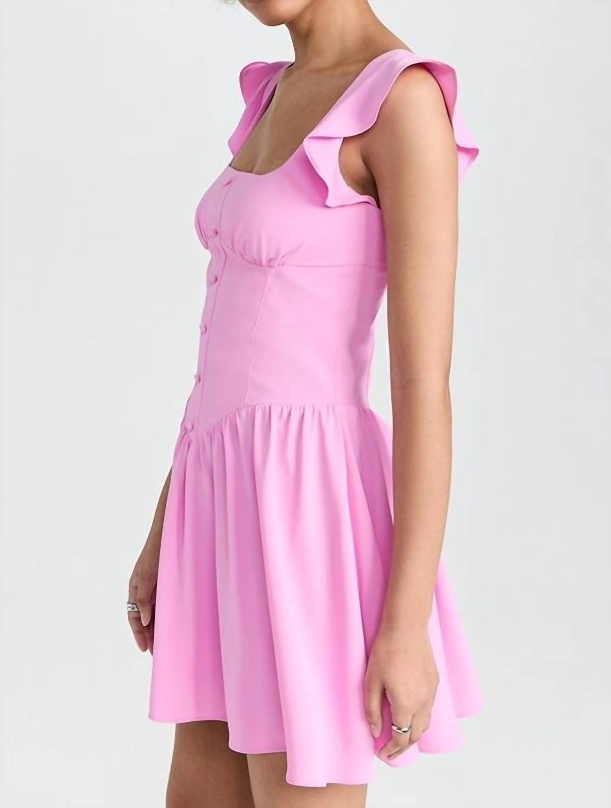 Style 1-2875396174-74 Amanda Uprichard Size S Pink Cocktail Dress on Queenly