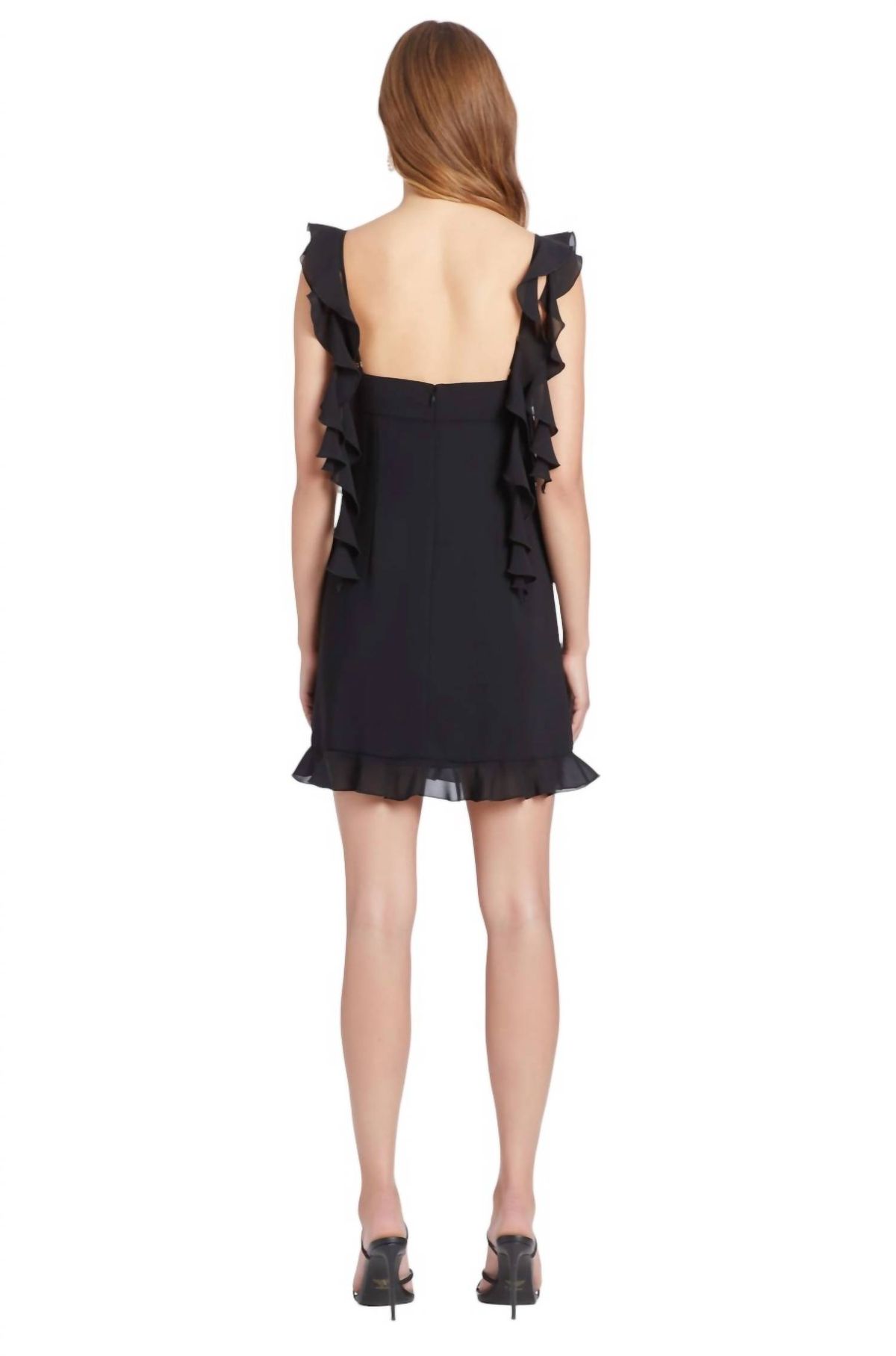 Style 1-3216538307-70 Amanda Uprichard Size XS Black Cocktail Dress on Queenly