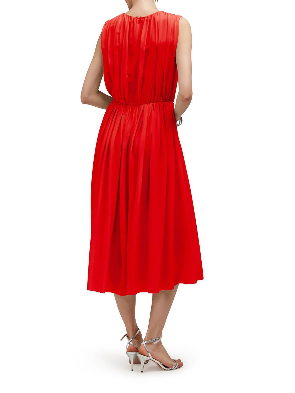 Style 1-2340110682-397 Careste Size 14 Satin Red Cocktail Dress on Queenly