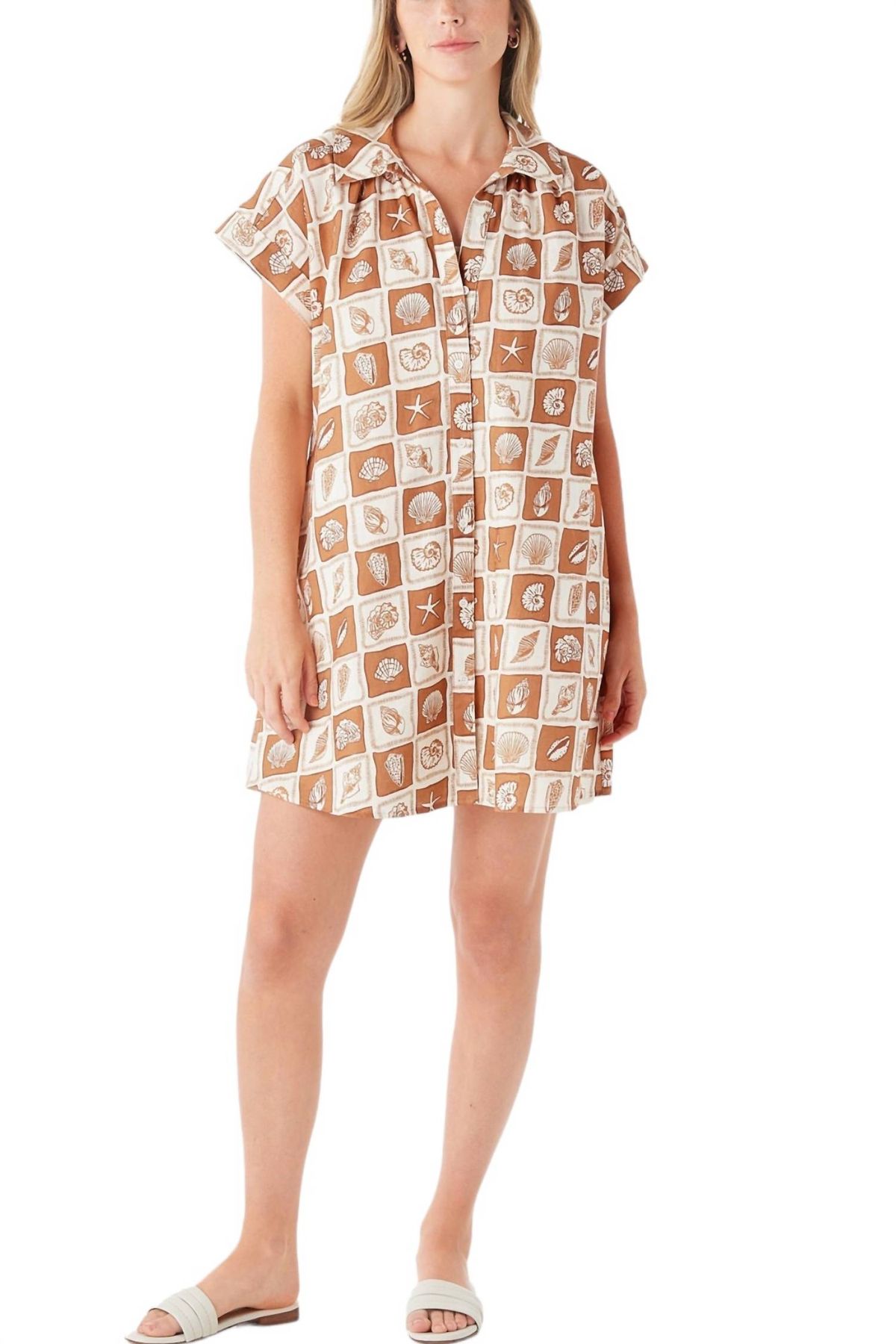 Style 1-681760806-149 Crosby by Mollie Burch Size L Brown Cocktail Dress on Queenly