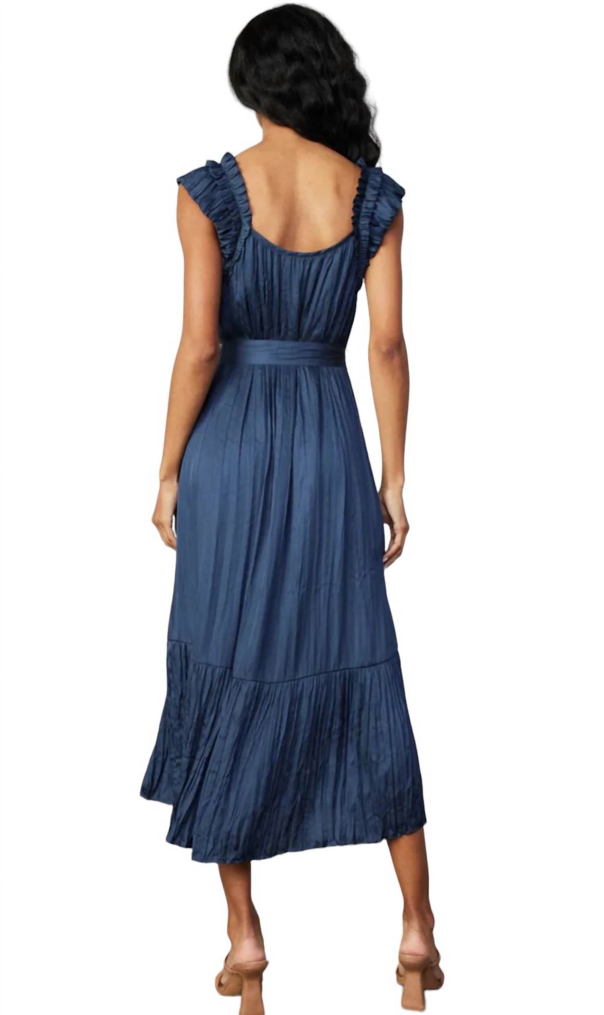 Style 1-2693574797-892 current air Size M Navy Blue Cocktail Dress on Queenly