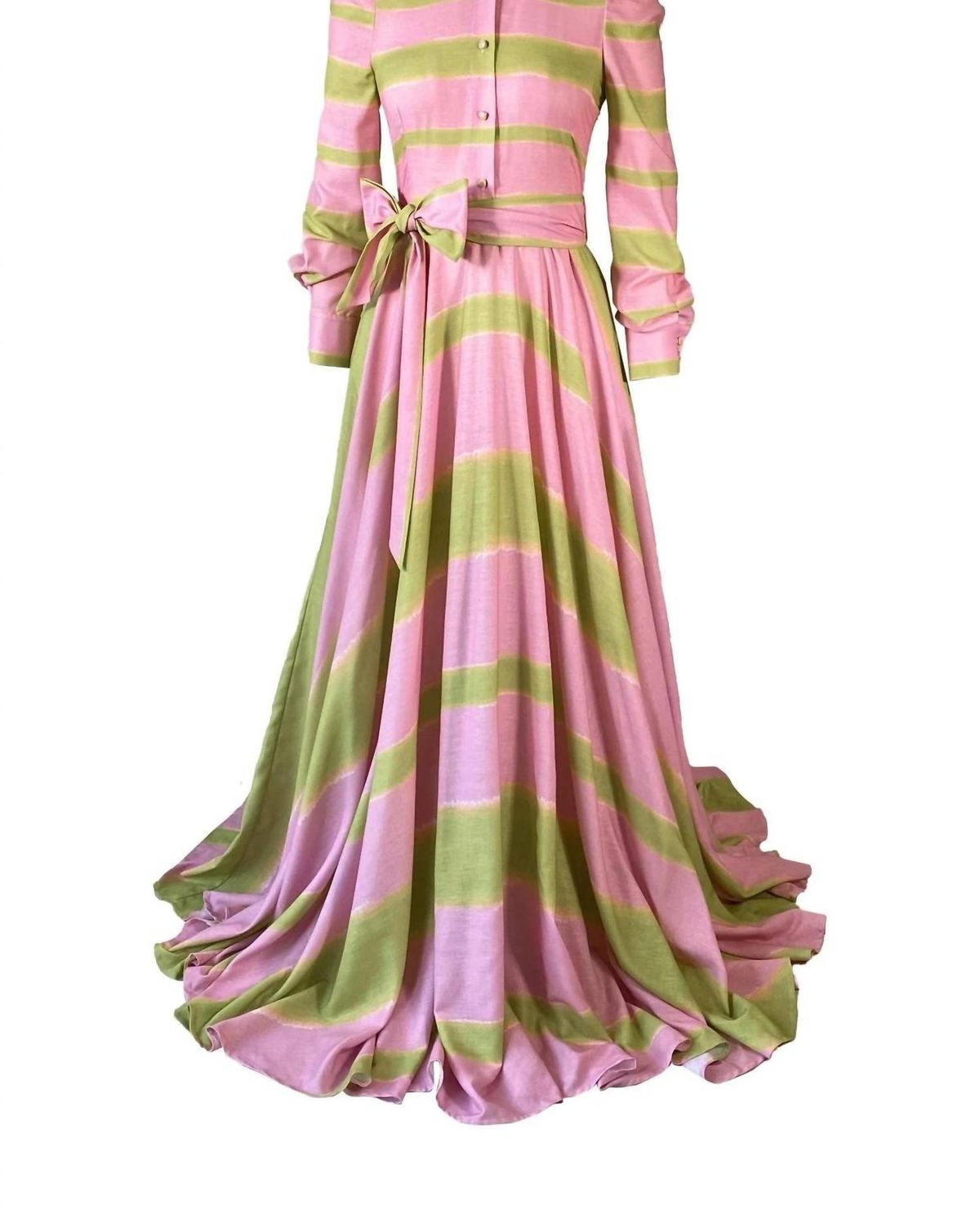 Style 1-2074922818-74 Gigiis Size S Pink Floor Length Maxi on Queenly