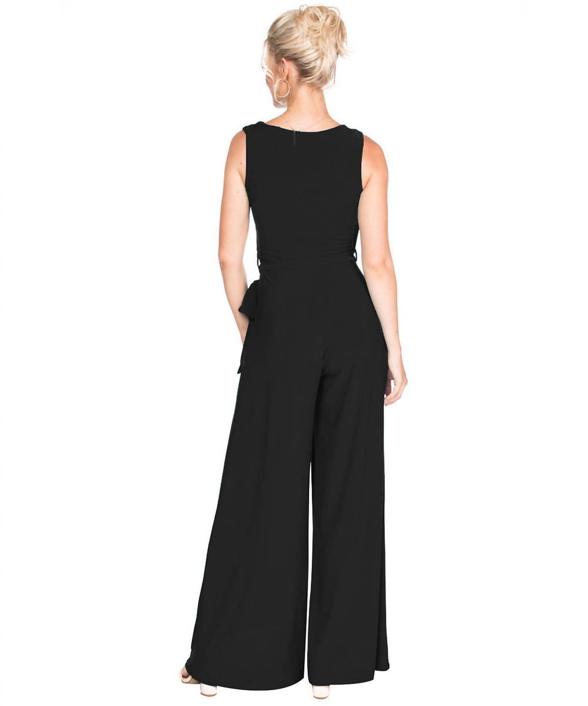 Style 1-1130779694-74 LAST TANGO Size S Black Formal Jumpsuit on Queenly