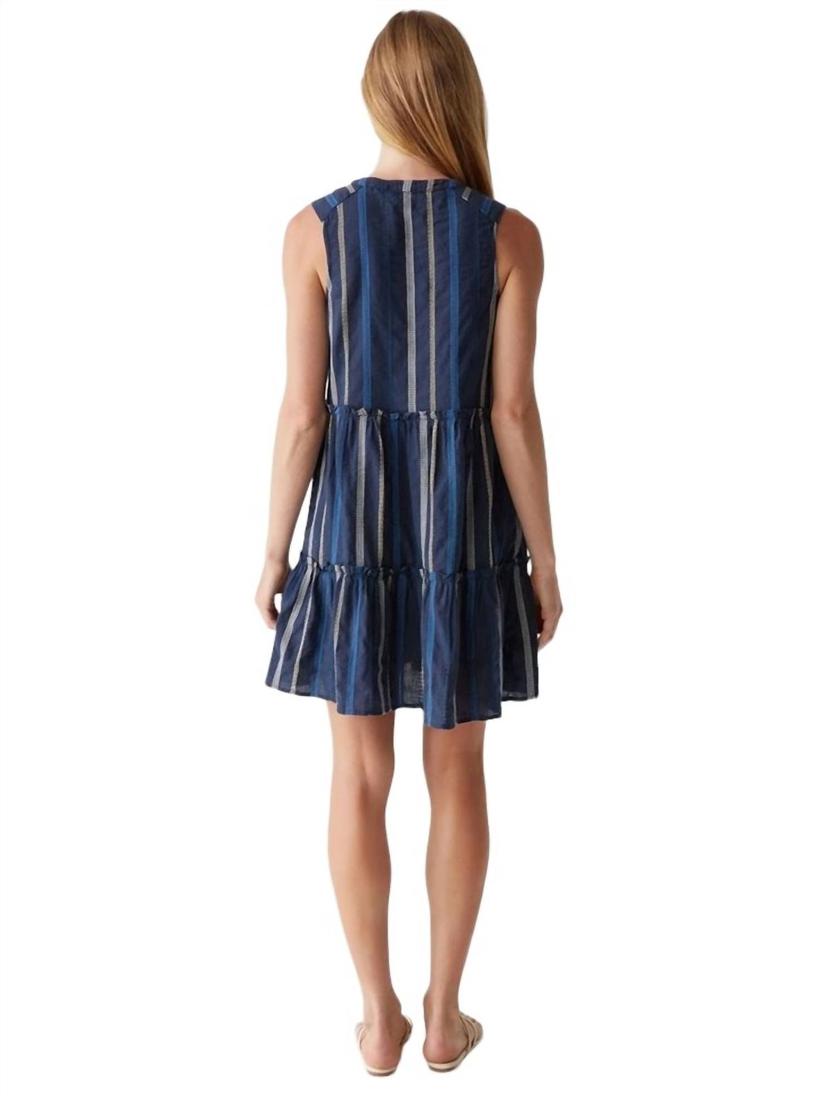 Style 1-3759508427-149 Michael Stars Size L Blue Cocktail Dress on Queenly