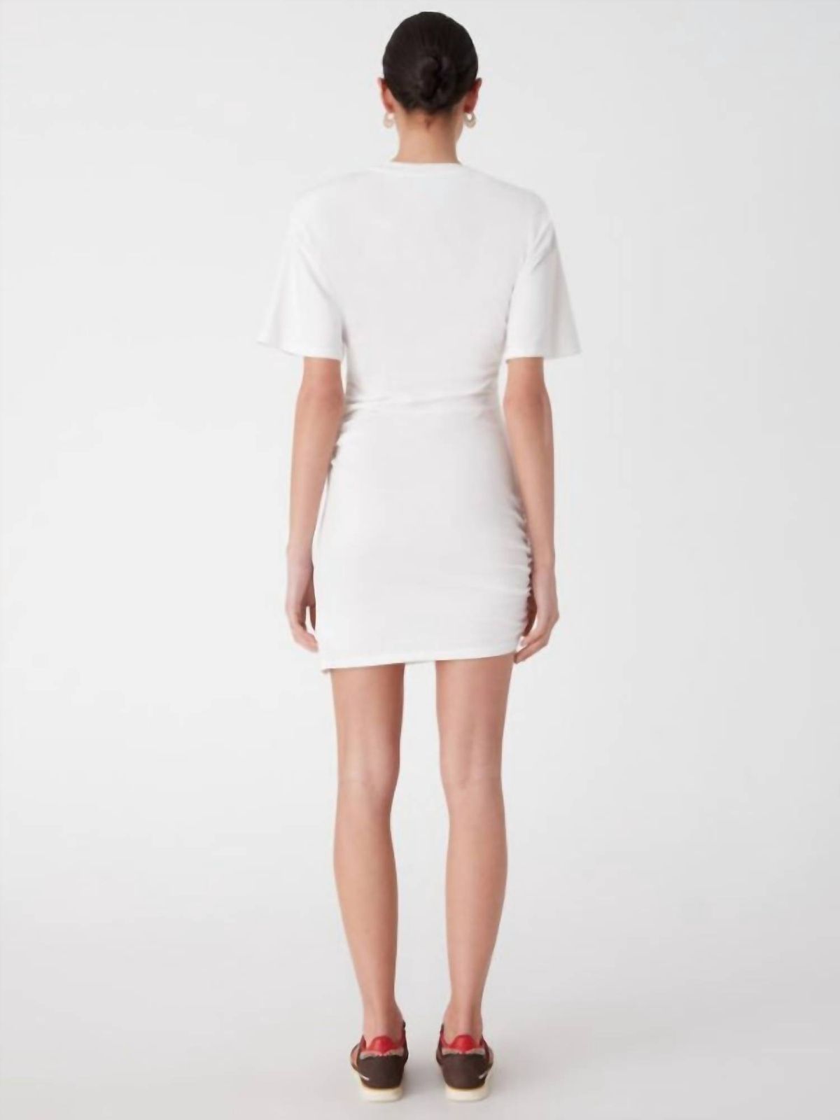 Style 1-3488213593-892 MISHA Size M White Cocktail Dress on Queenly