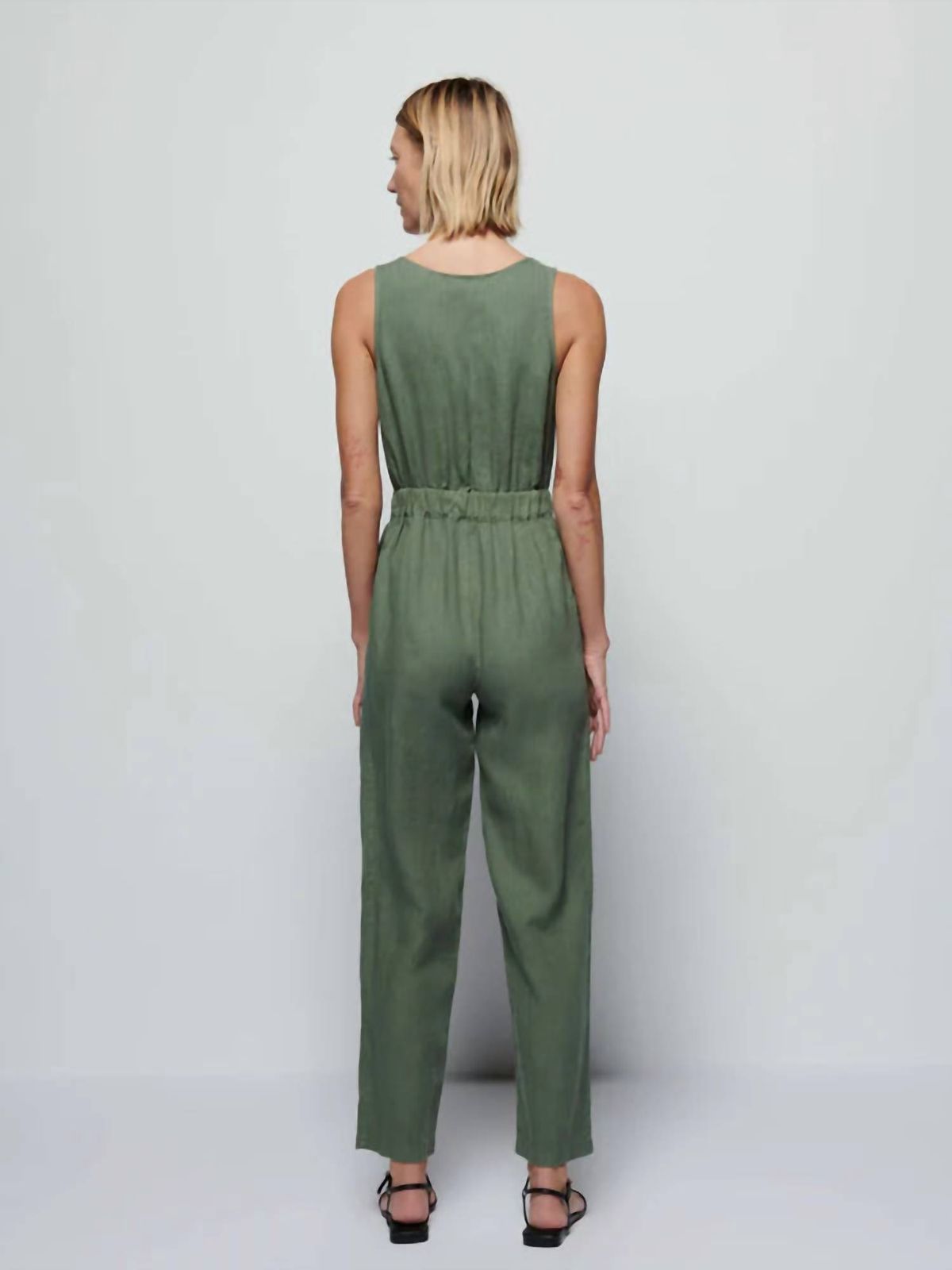 Style 1-3134228186-892 Nation LTD Size M Sequined Green Formal Jumpsuit on Queenly