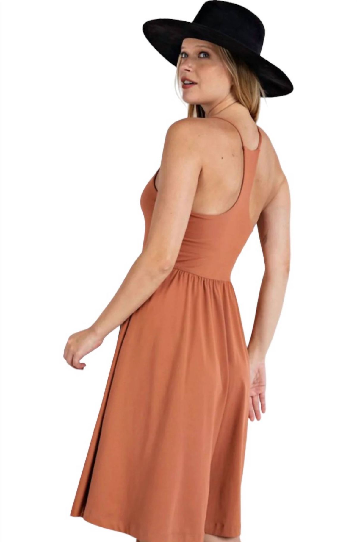 Style 1-3446137550-149 RAE MODE Size L Brown Cocktail Dress on Queenly