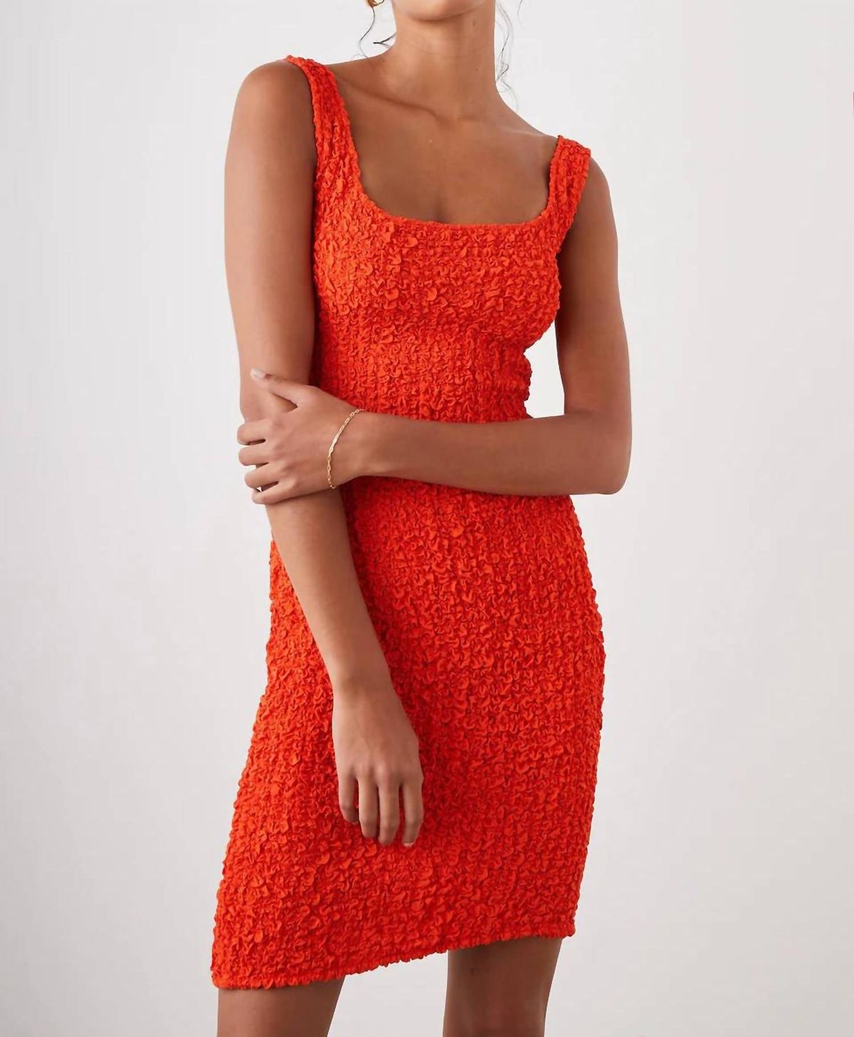 Style 1-3713311836-892 Rails Size M Nightclub Orange Cocktail Dress on Queenly