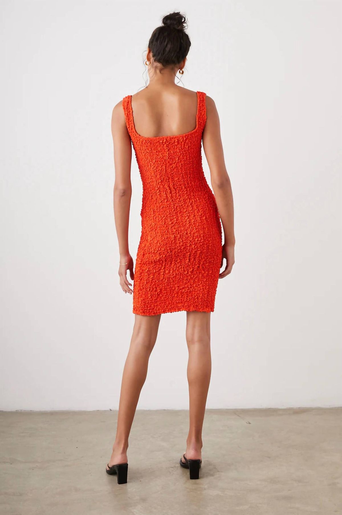 Style 1-3713311836-892 Rails Size M Nightclub Orange Cocktail Dress on Queenly