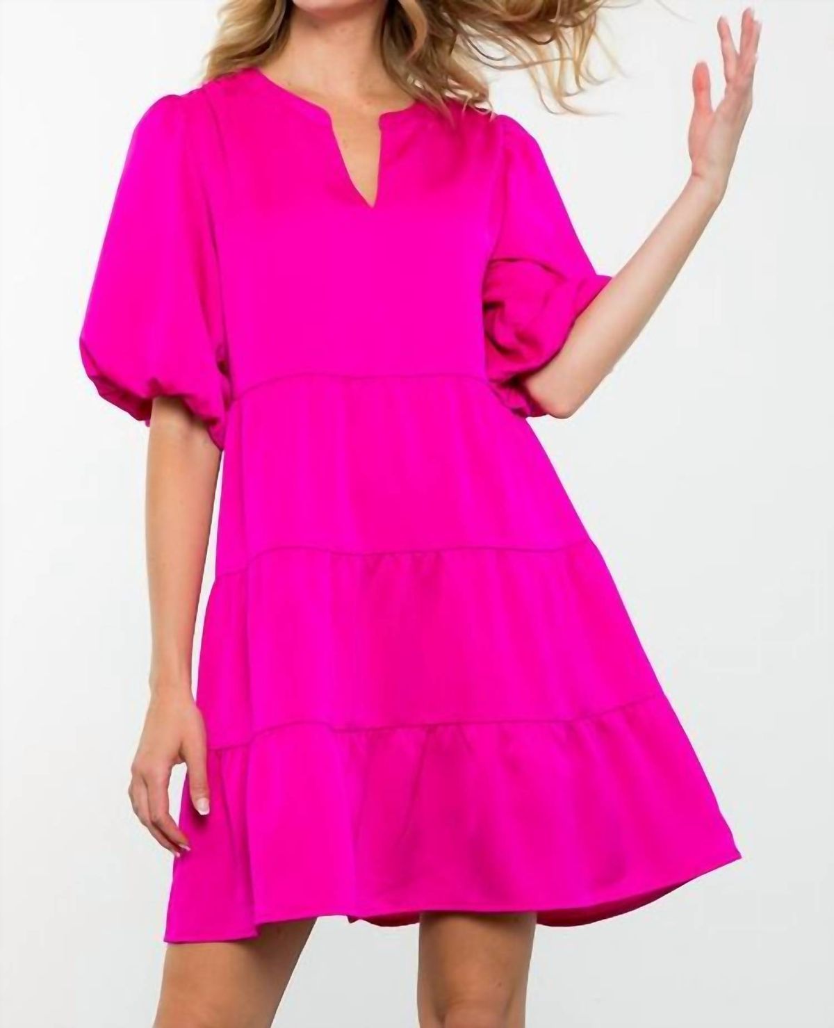 Style 1-4077503391-74 THML Size S Pink Cocktail Dress on Queenly