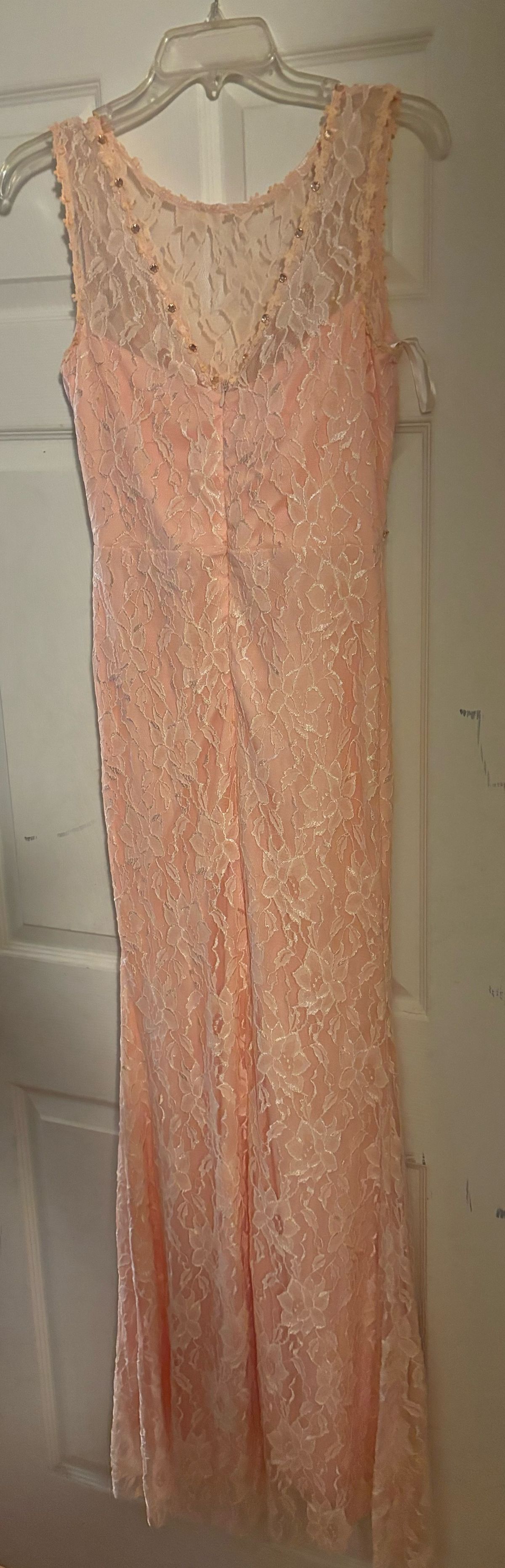 Size S Prom Pink Mermaid Dress on Queenly