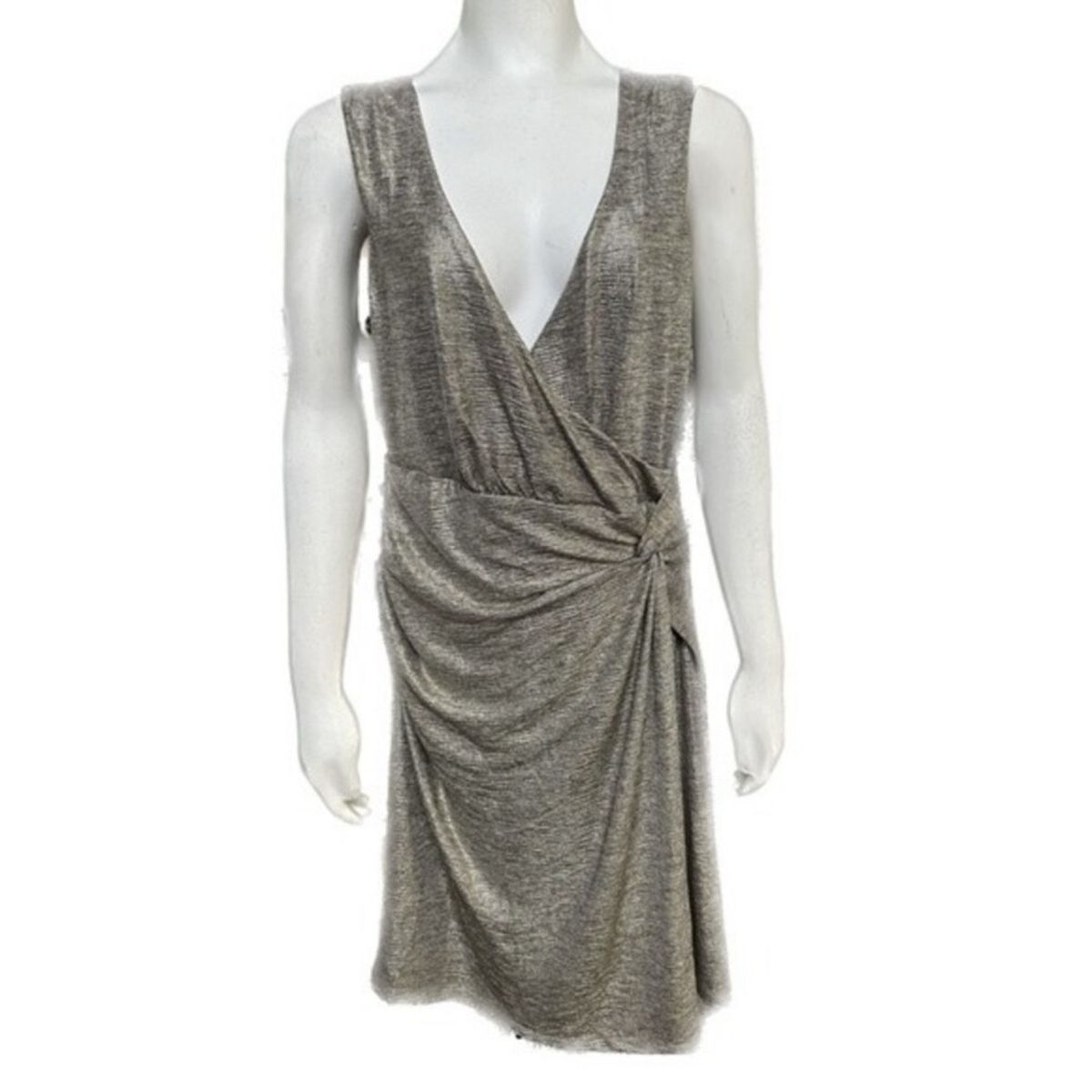 Anthropologie Size M Prom Gold Cocktail Dress on Queenly