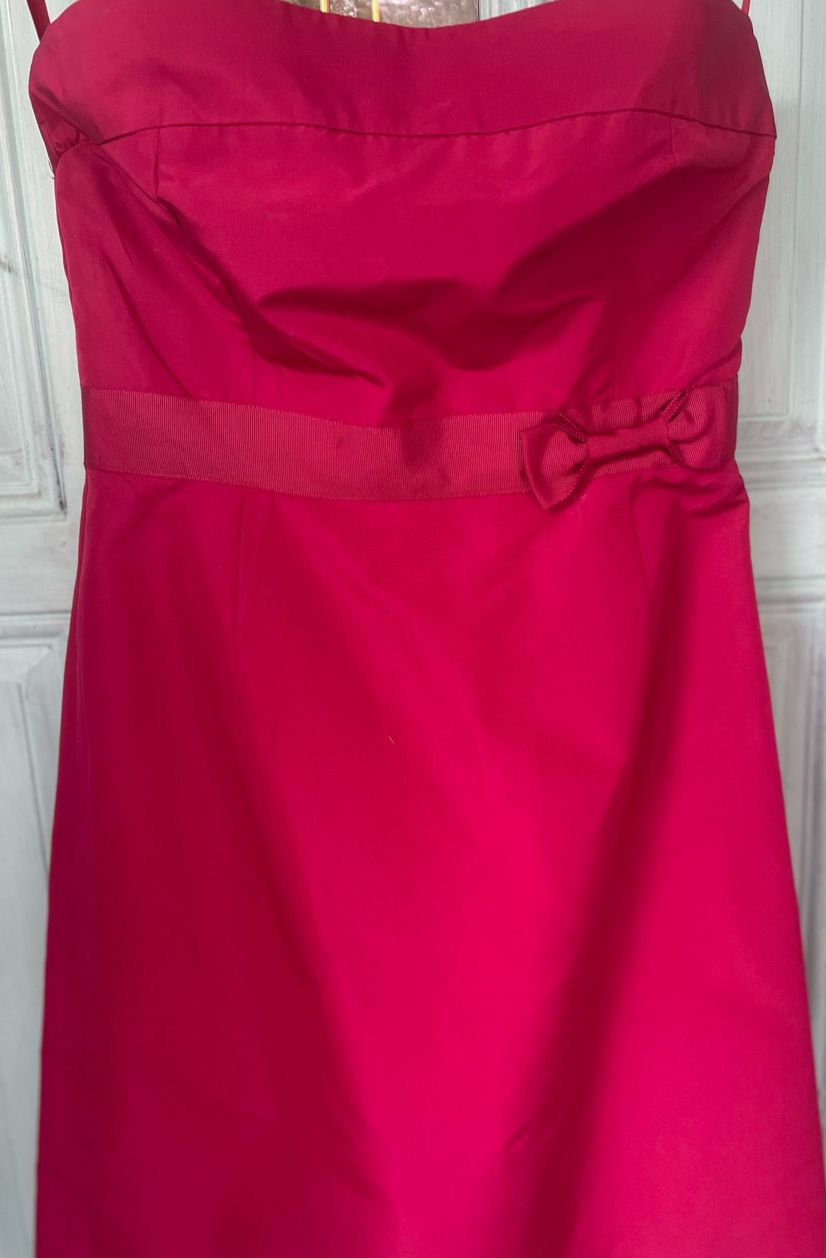 J crew Size 10 Prom Strapless Pink Cocktail Dress on Queenly