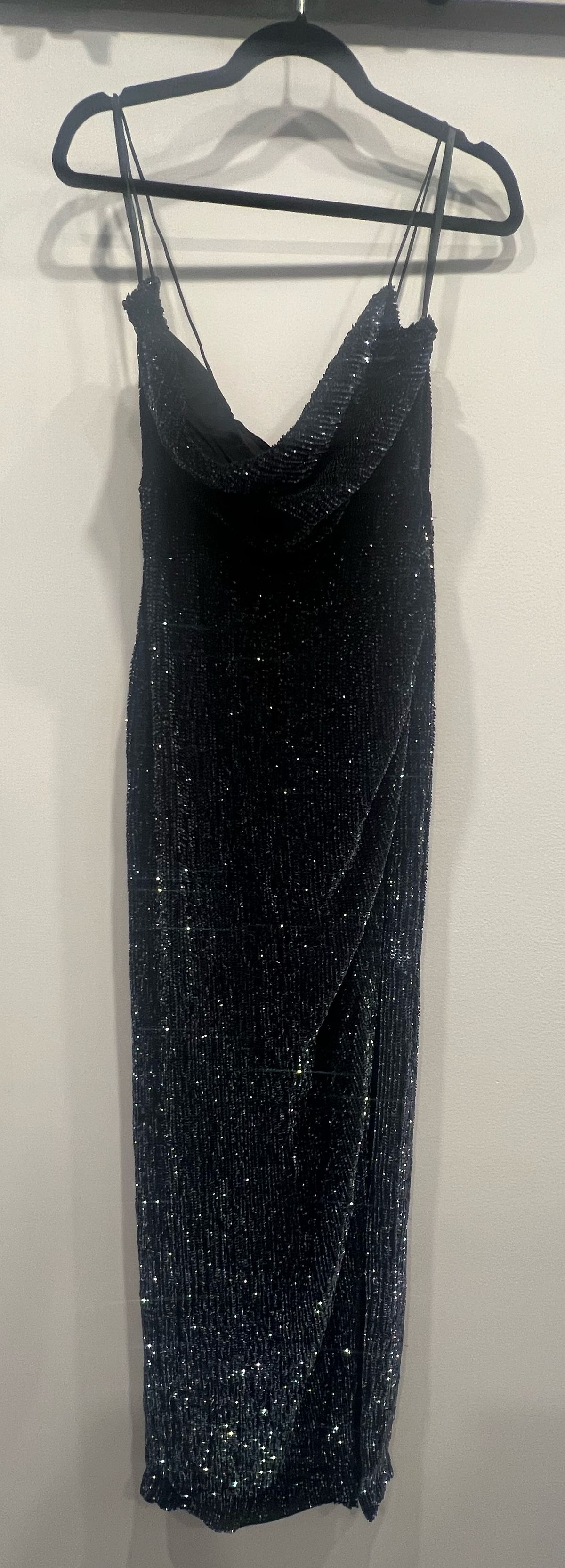 Retrofete Size 8 Black Floor Length Maxi on Queenly