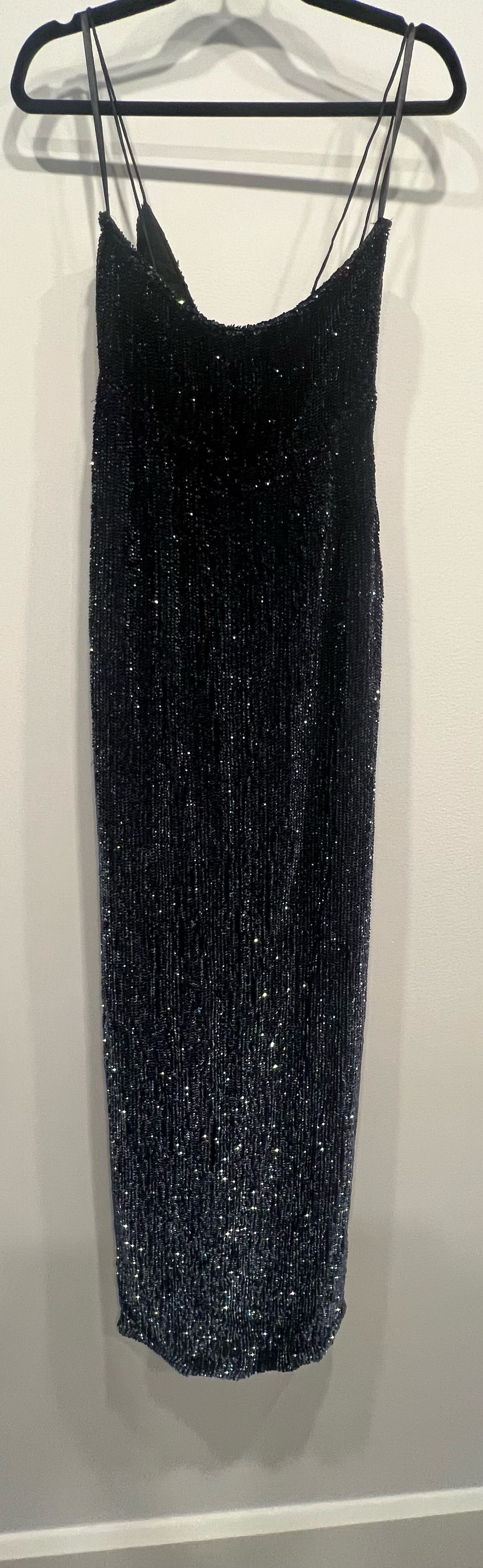 Retrofete Size 8 Black Floor Length Maxi on Queenly