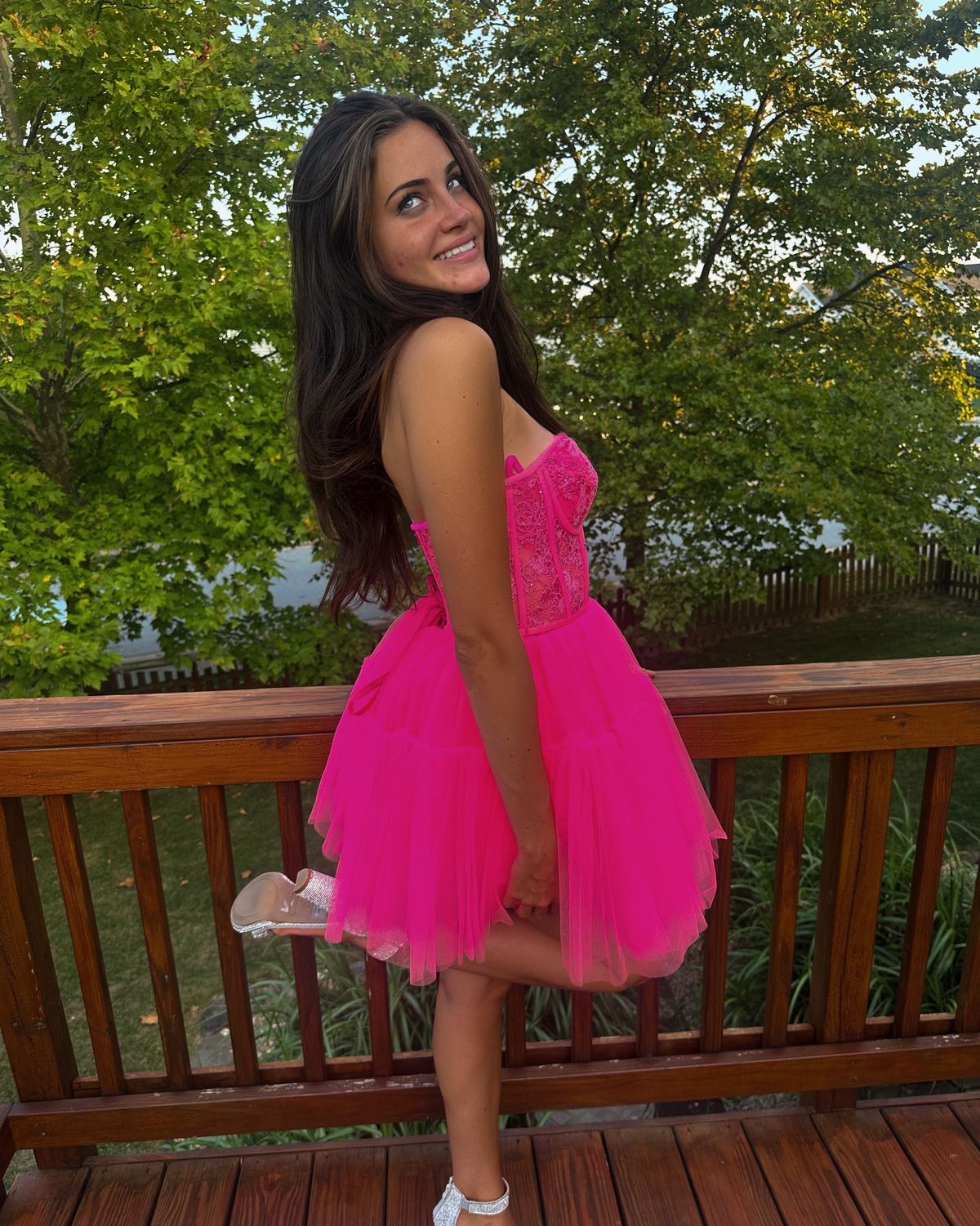 Style 89226 Sherri Hill Size 0 Prom Strapless Pink Cocktail Dress on Queenly