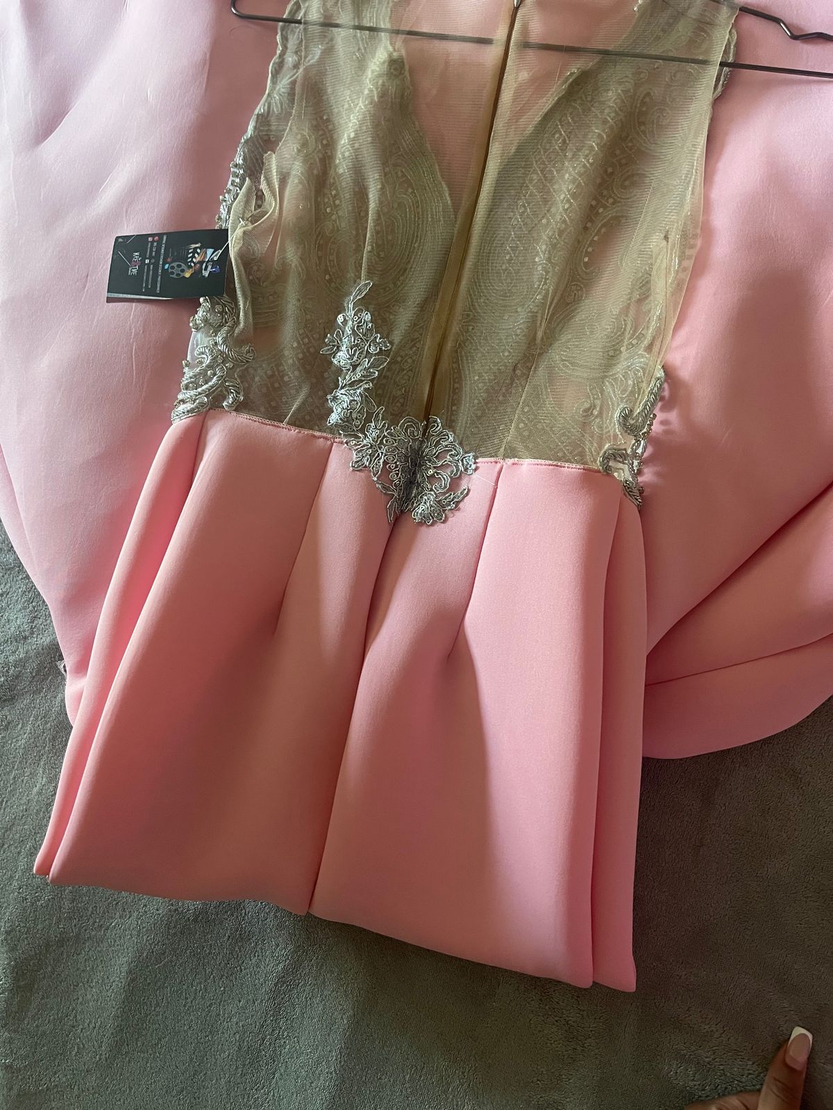 Size S Prom Pink Mermaid Dress on Queenly