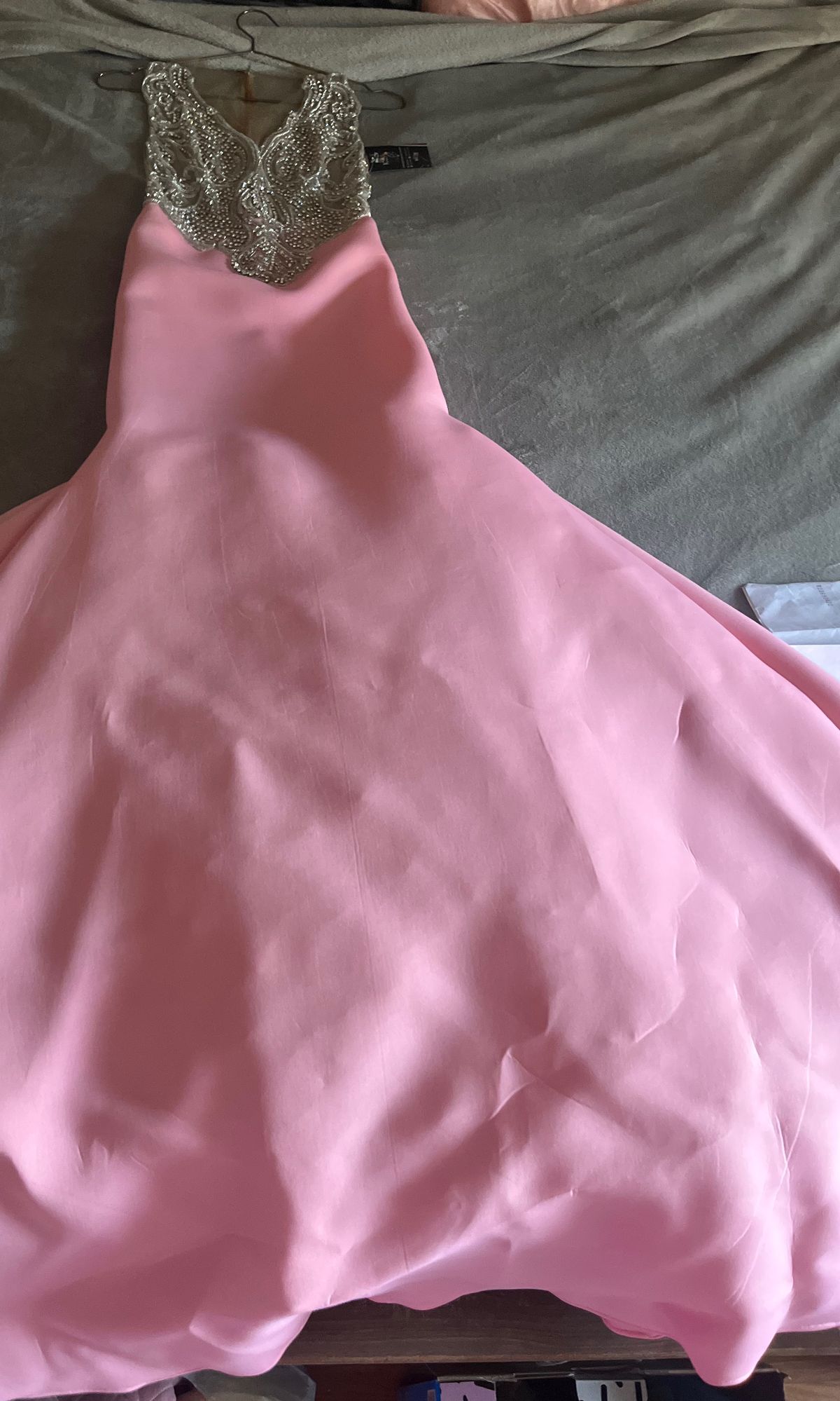 Size S Prom Pink Mermaid Dress on Queenly