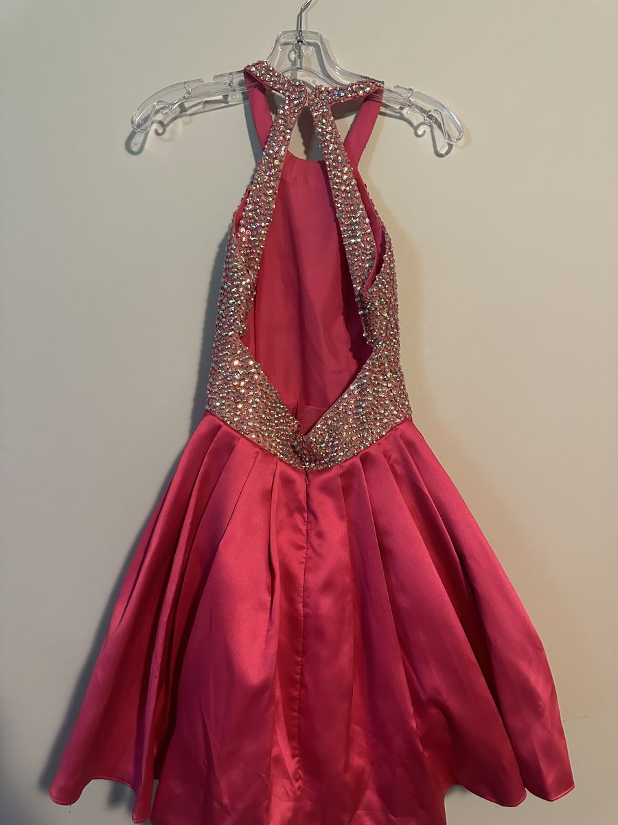 Sherri Hill Size 4 Homecoming Pink Cocktail Dress on Queenly