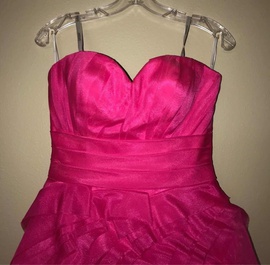Tony Bowls Pink Size 6 Pattern Cocktail Dress on Queenly