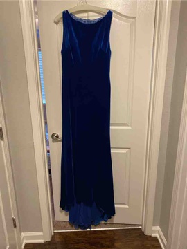 Tiffany Designs Blue Size 16 Plus Size Straight Dress on Queenly