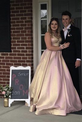 Sherri Hill Multicolor Size 6 Prom Silk Ball gown on Queenly