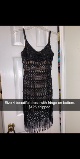 Black Size 4 Cocktail Dress on Queenly