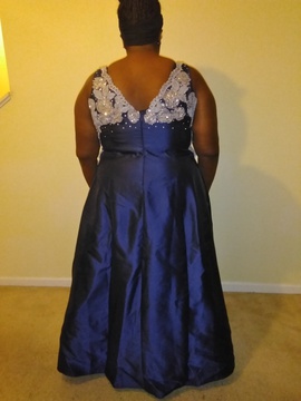Blue Size 22 A-line Dress on Queenly