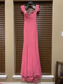 Johnathan Kayne Pink Size 6 A-line Dress on Queenly