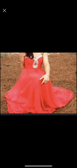 Sherri Hill Red Size 6 Pageant Straight Dress on Queenly