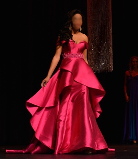 Mac Duggal Pink Size 6 Floor Length Magenta Train Dress on Queenly