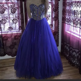 Jovani Purple Size 2 Ball gown on Queenly