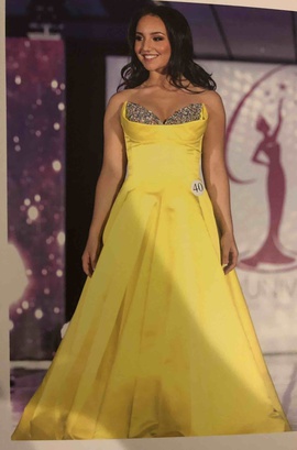 Yellow Size 2 Ball gown on Queenly