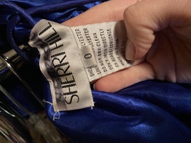 Sherri Hill Blue Size 0 Pageant Cocktail Dress on Queenly