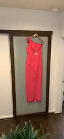 BCBG Pink Size 4 Cut Out Side slit Dress on Queenly