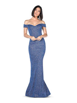 Vienna Blue Size 2 Mermaid Dress on Queenly