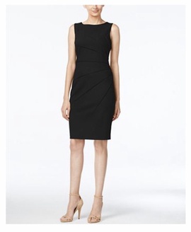 Calvin Klein Blue Size 8 Medium Height A-line Dress on Queenly