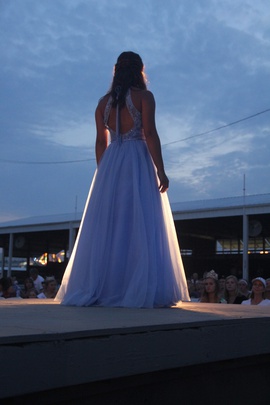 Camille La Vie Blue Size 0 A-line Dress on Queenly