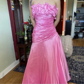 Tony Bowls Pink Size 6 Pageant Ball gown on Queenly