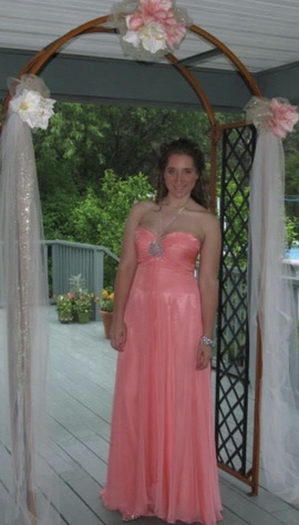 Mac Duggal Pink Size 12 Medium Height Straight Dress on Queenly