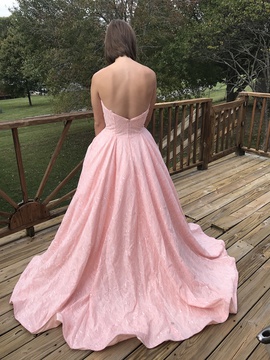 Mac Duggal Pink Size 4 $300 Pageant Train Dress on Queenly