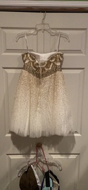 Sherri Hill White Size 8 Tall Height Cocktail Dress on Queenly