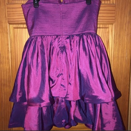Sherri Hill Purple Size 12 Mini Shiny Homecoming Cocktail Dress on Queenly