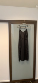 Armani Exchange Black Size 4 Floor Length Side slit Dress on Queenly