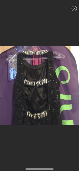 Sherri Hill Black Size 8 Homecoming Jewelled Sequin Cocktail Dress on Queenly