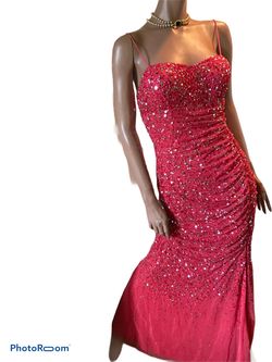 JS Collections Red Size 6 Free Shipping Mermaid Dress on Queenly