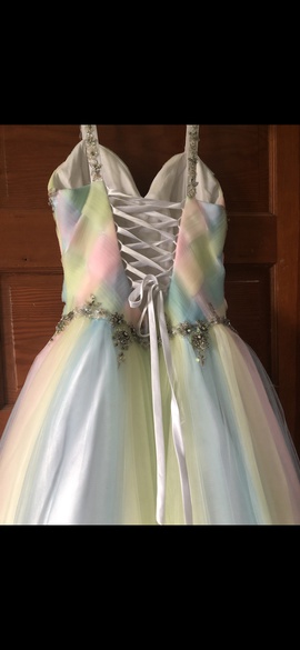 Multicolor Size 4 Ball gown on Queenly