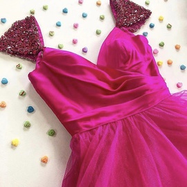 Sherri Hill Pink Size 0 Pageant Short Height Ball gown on Queenly