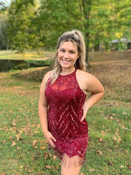 Sherri Hill Red Size 14 Homecoming Plus Size Cocktail Dress on Queenly
